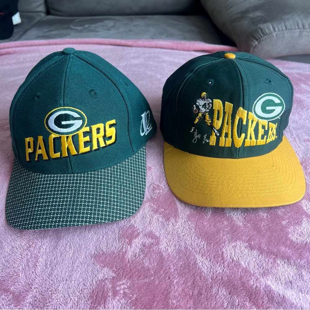 Vintage 90s NFL Green Bay packers bundle hat
SnapBack proline player
Favre #4